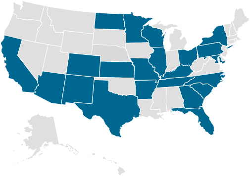MedProperties US Map image